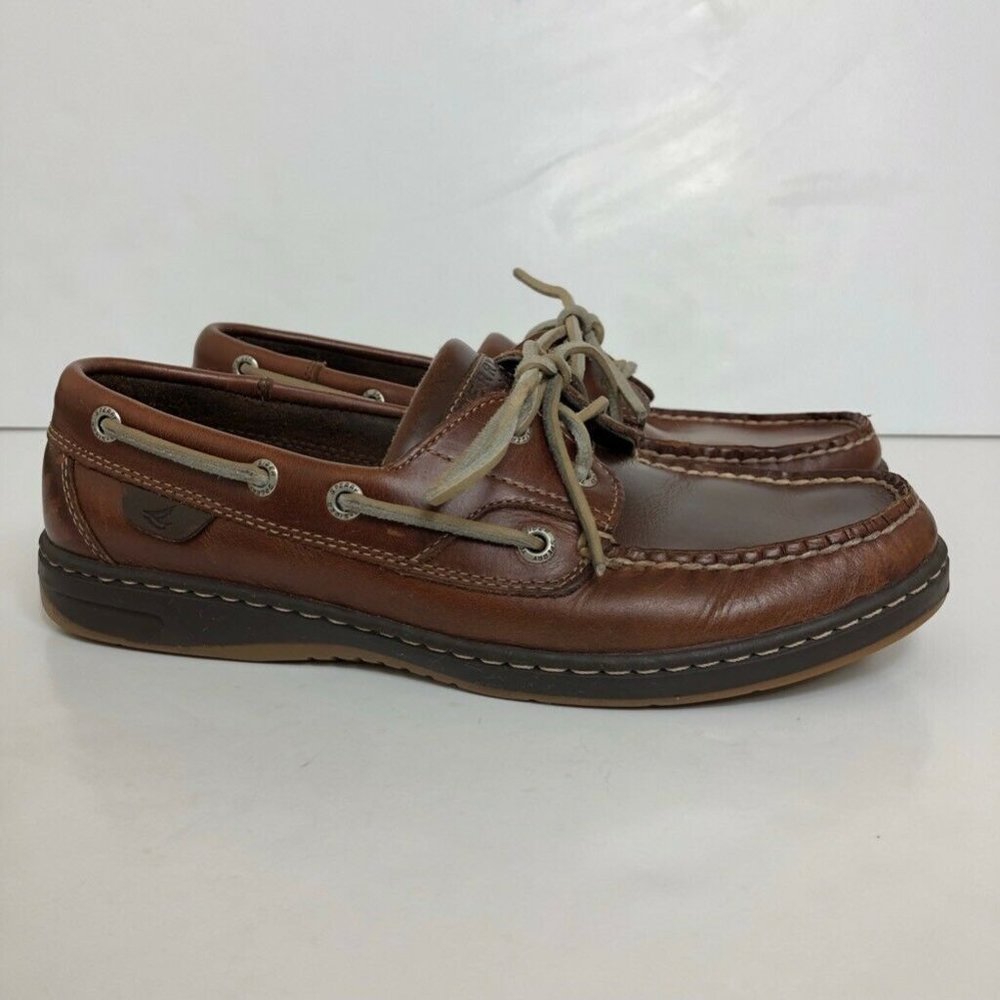 Sperry Top-Sider Mens Original Burnished Boat Shoe - Picture 1 of 8
